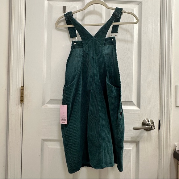 wild fable Teal Corduroy Pinafore Dress - Picture 4 of 7